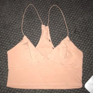 Super cute pink crop top